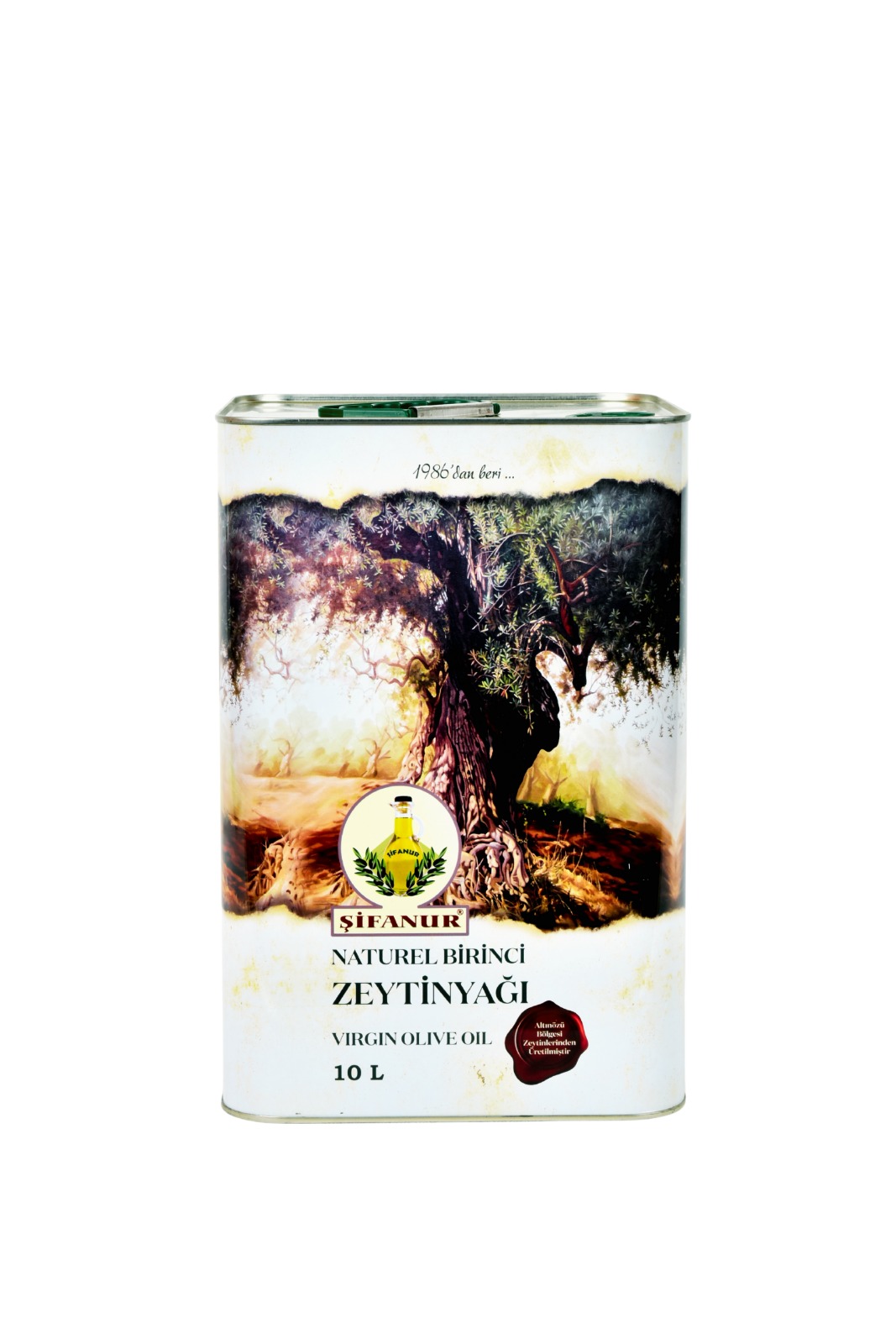 10L Naturel Birinci Zeytinyağı