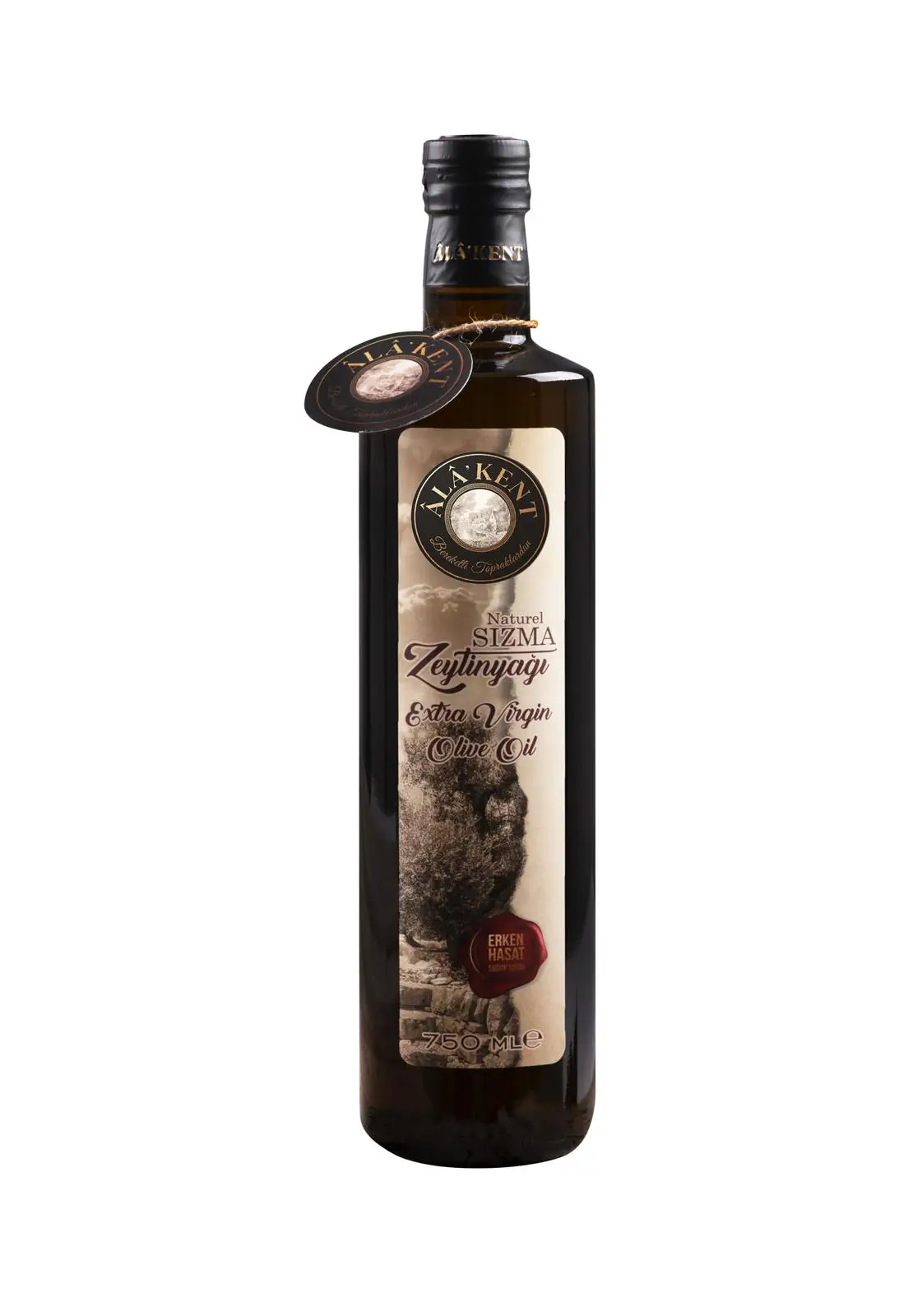 750ml Erken Hasat Soğuk Sıkım Naturel Sızma Zeytinyağı